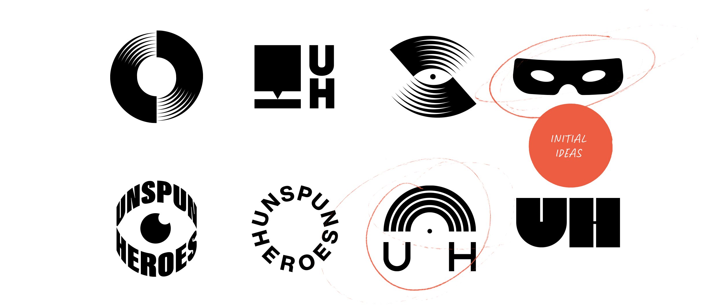 Unspun Heroes Logo