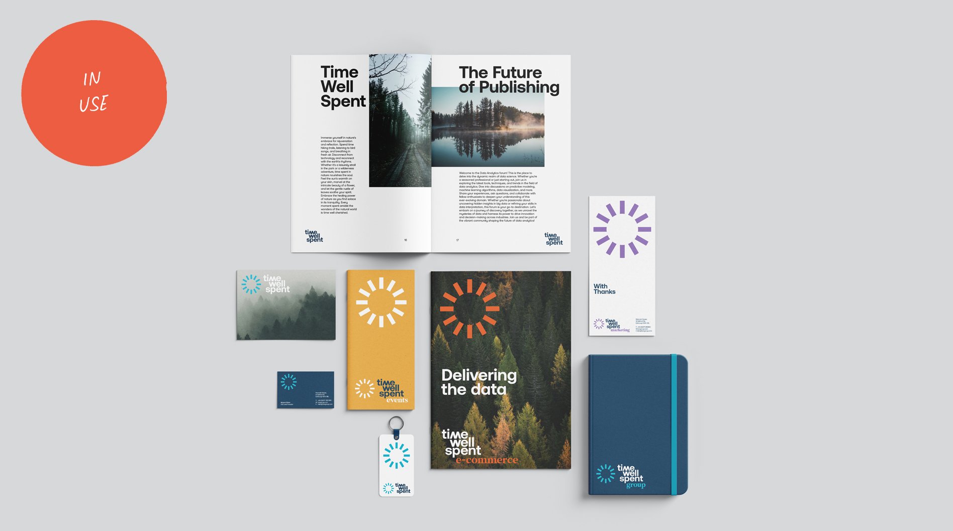 Time Well Spent Visual Identity