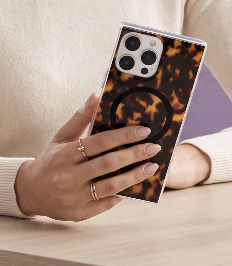Favorite Luxury Tortoise Shell iPhone 16 Pro Case