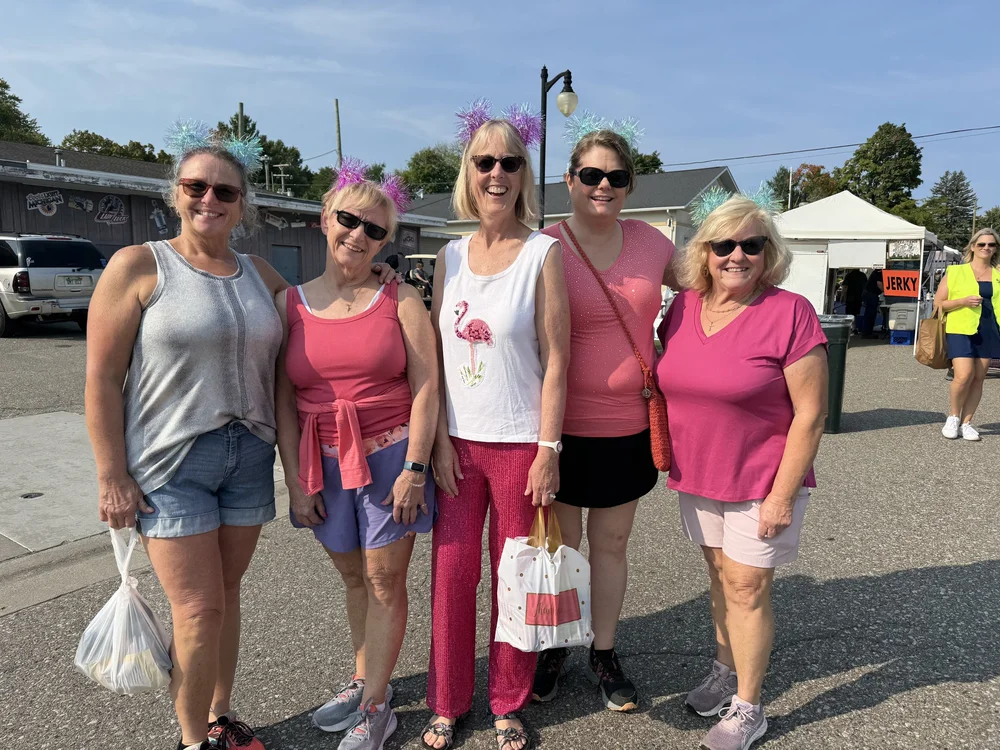 Sparkling at the Port Austin Farmers Market!