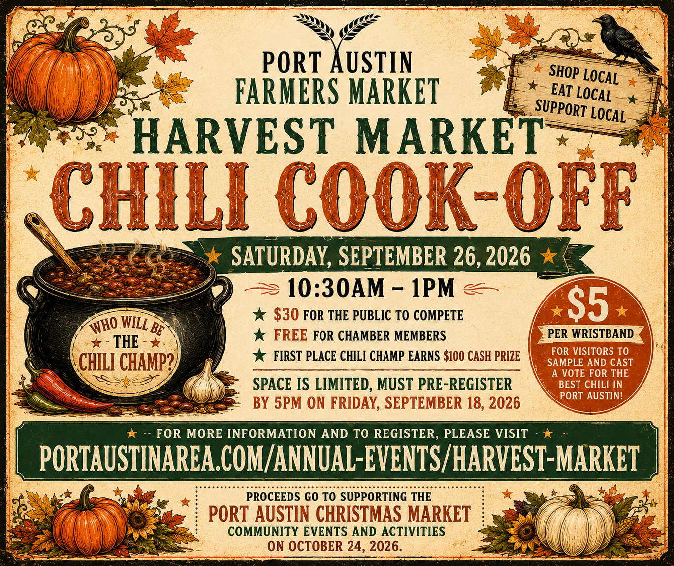 Harvest Market - Chili Cook-off