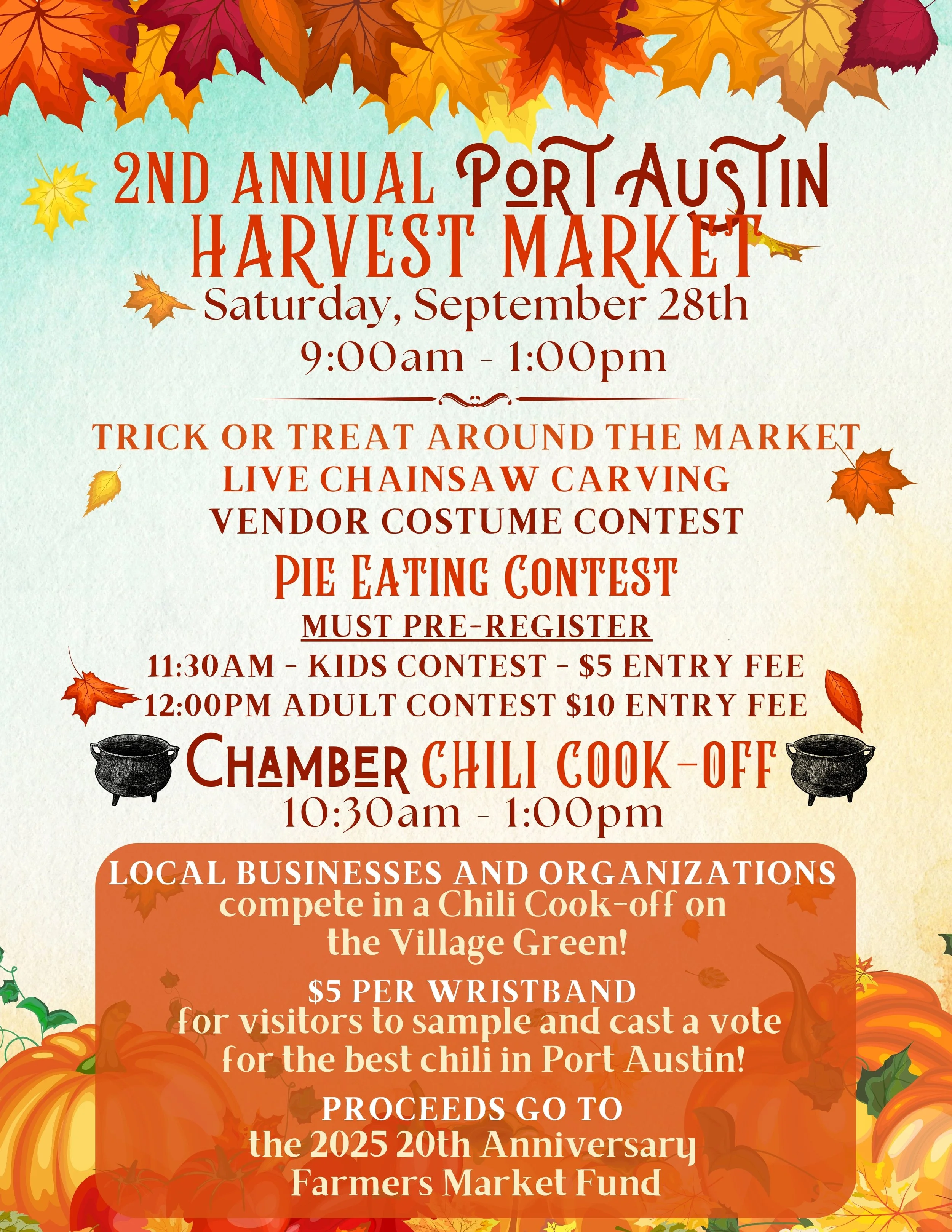 Port Austin Fall Upcoming Events — Greater Port Austin Area Chamber of Commerce