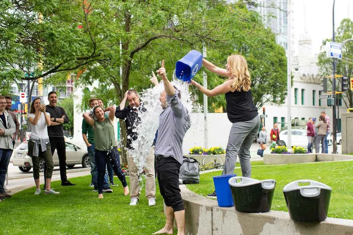 The ALS Ice Bucket Challenge — a viral nonprofit fundraising idea that raised millions