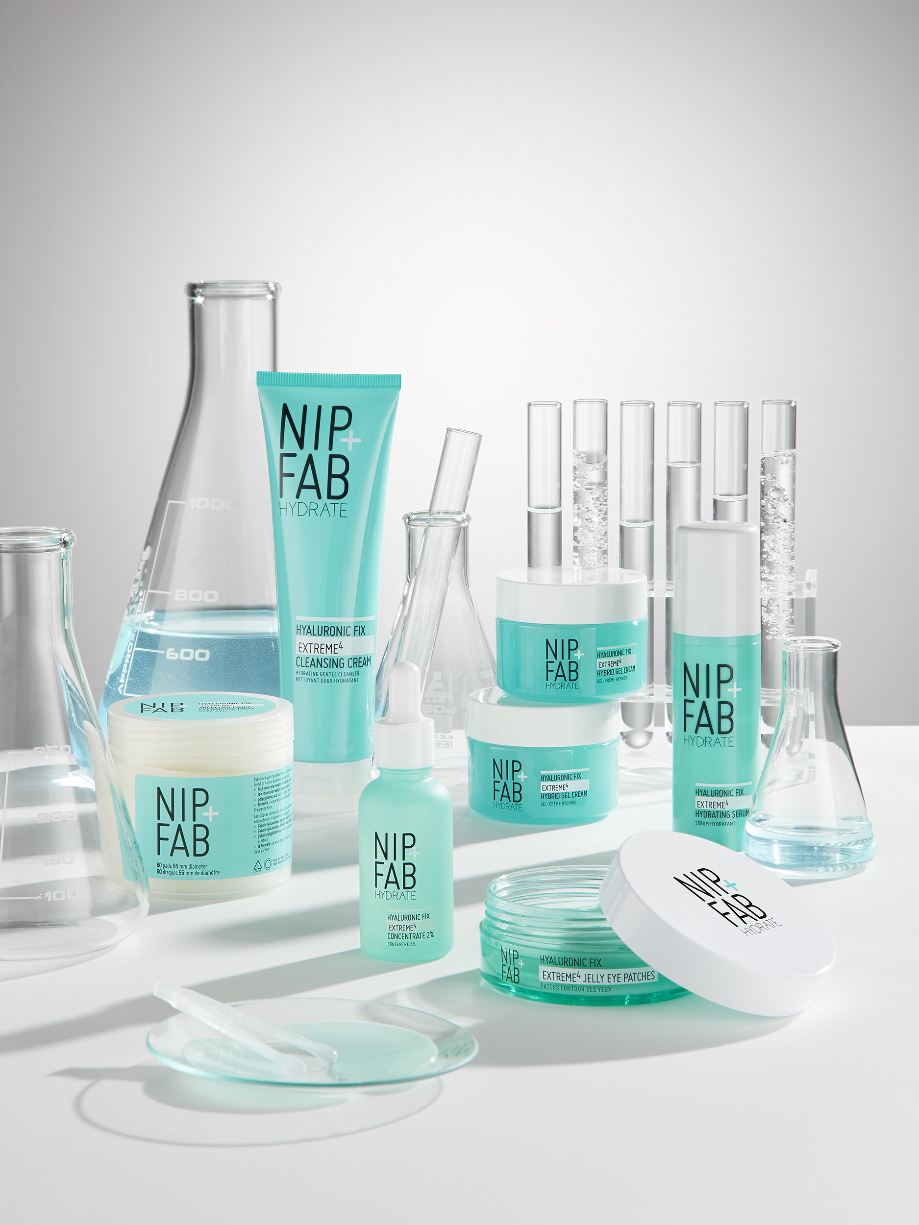 Nip+Fab Extreme4 Collection - Advertising photography by cosmetics photographer Simon Lyle