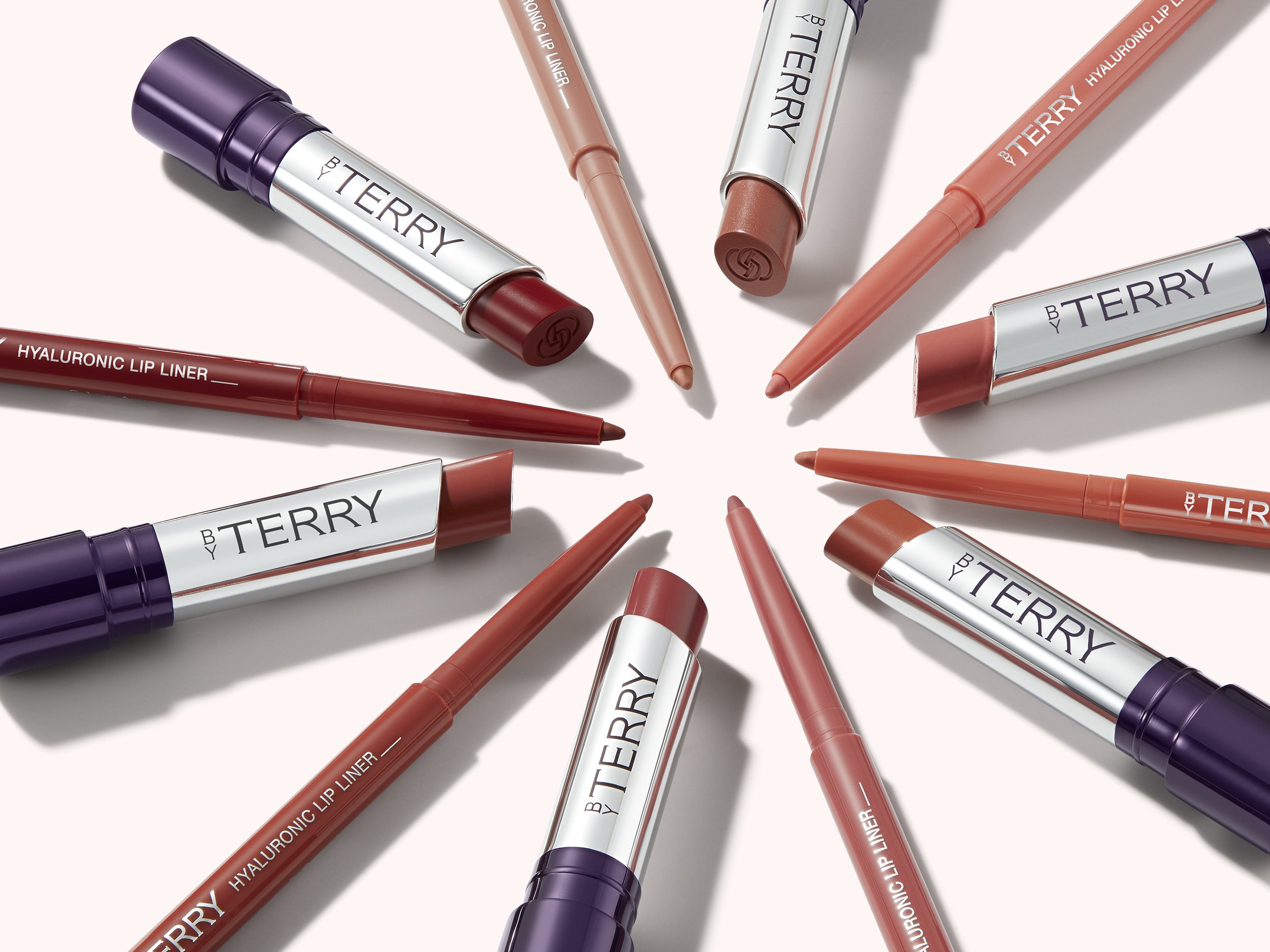 ByTerry Hyaluronic Lip Liner - Cosmetics swatching by Simon Lyle Photography