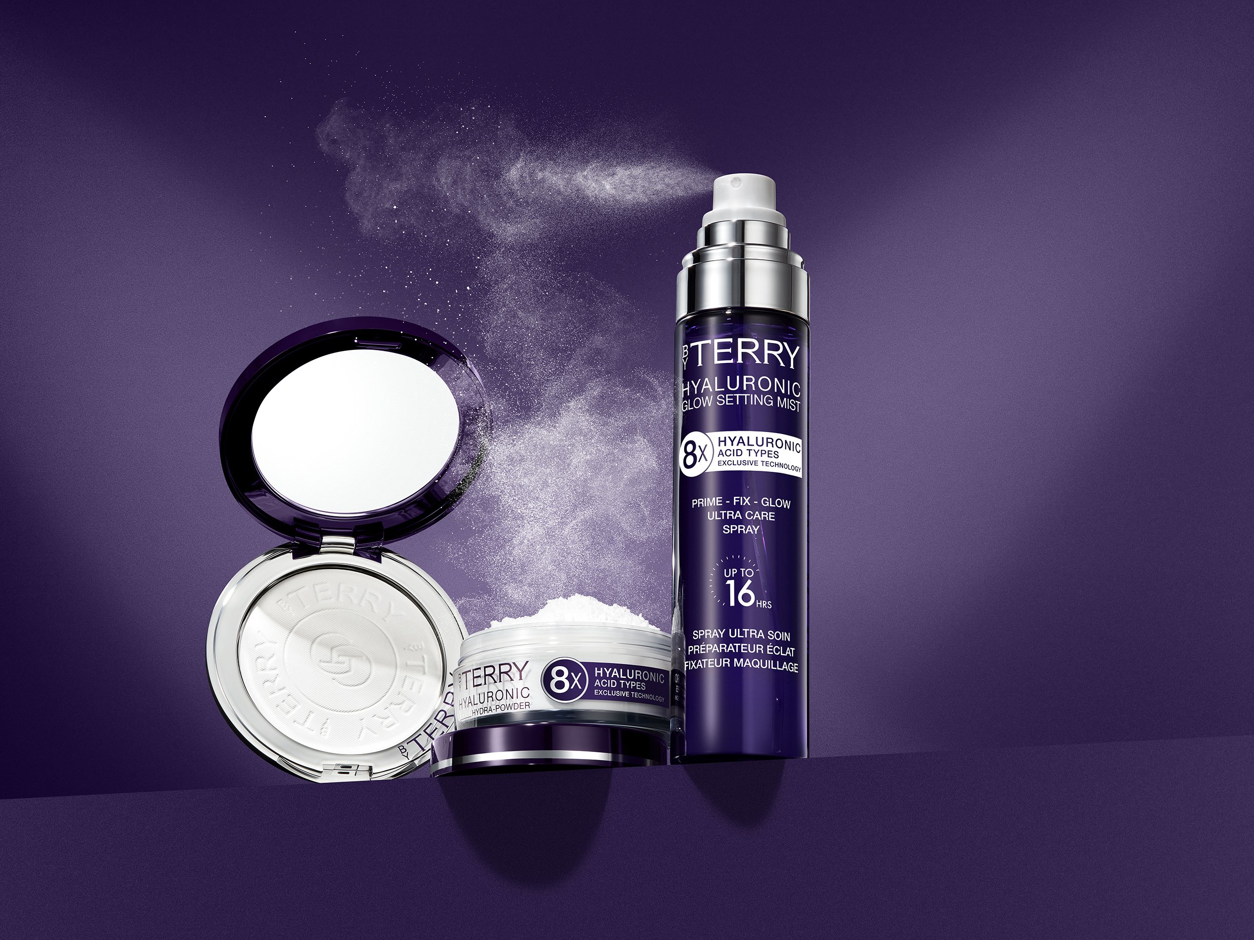 ByTerry Hyaluronic Glow Setting Mist - photography by Simon Lyle Ritchie