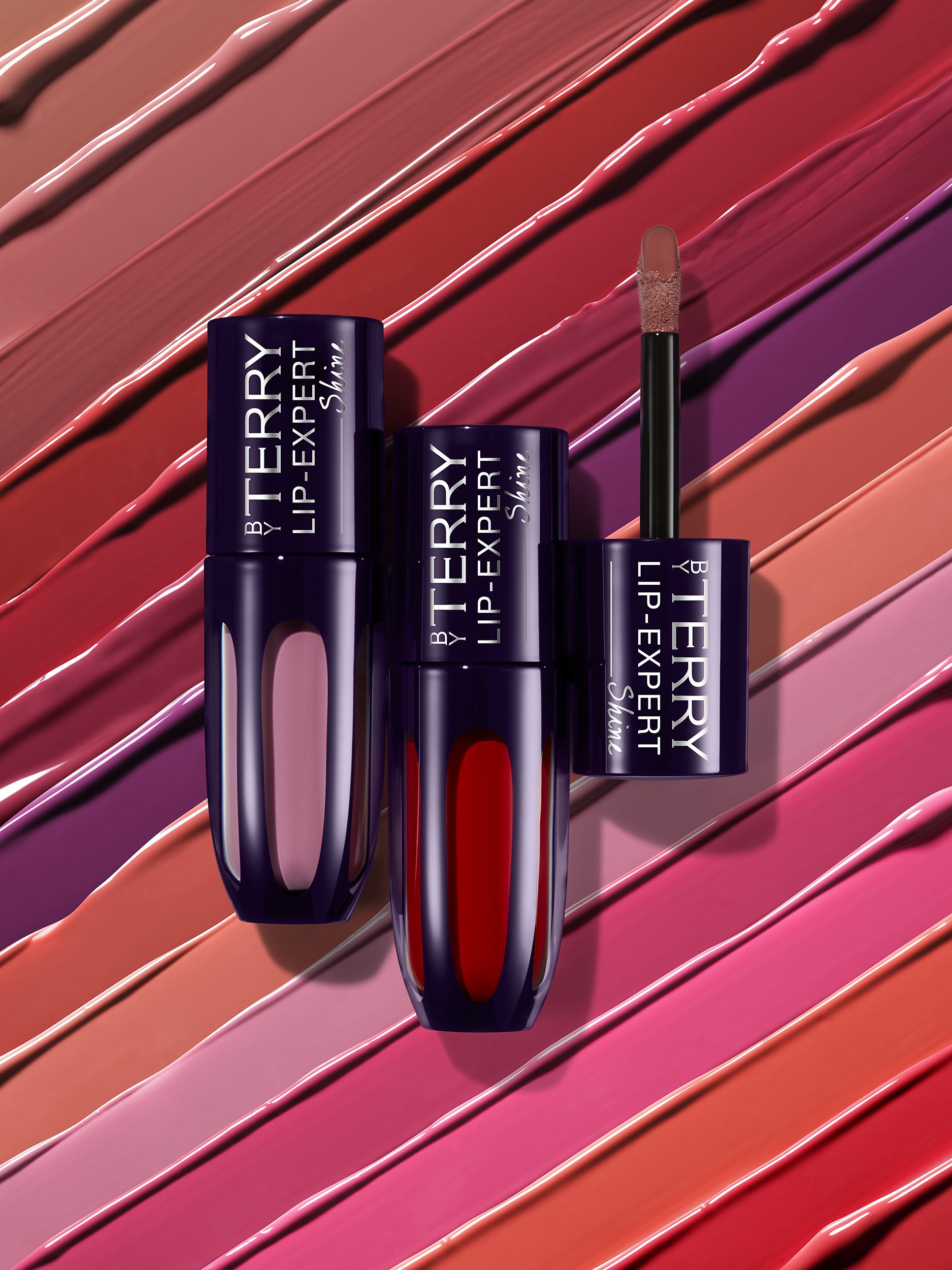 By Terry Lip Expert Shine - Cosmetics swatching by still life photographer Simon Lyle Ritchie