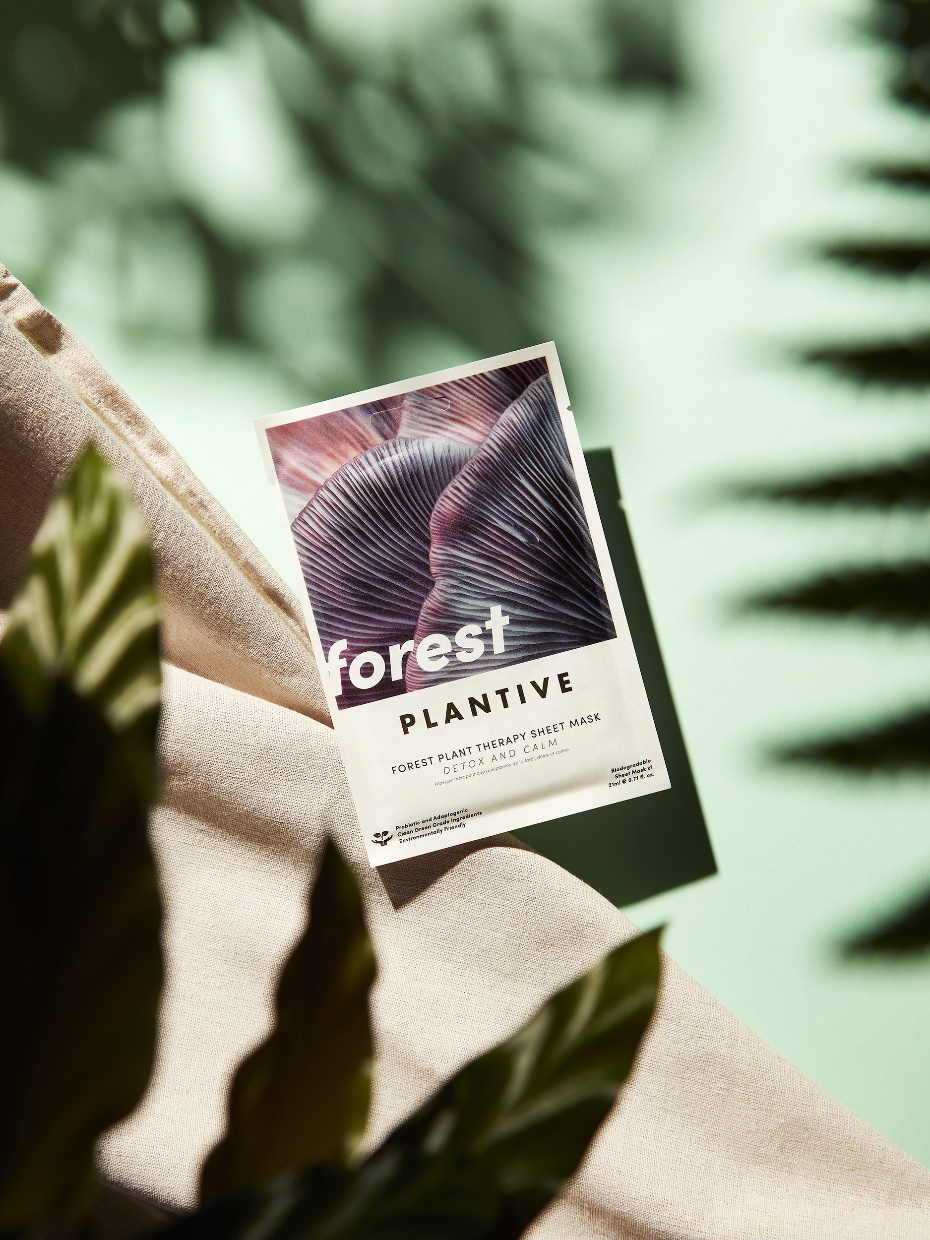 Plantive Forest Face Mask - product photographer Simon Lyle Ritchie