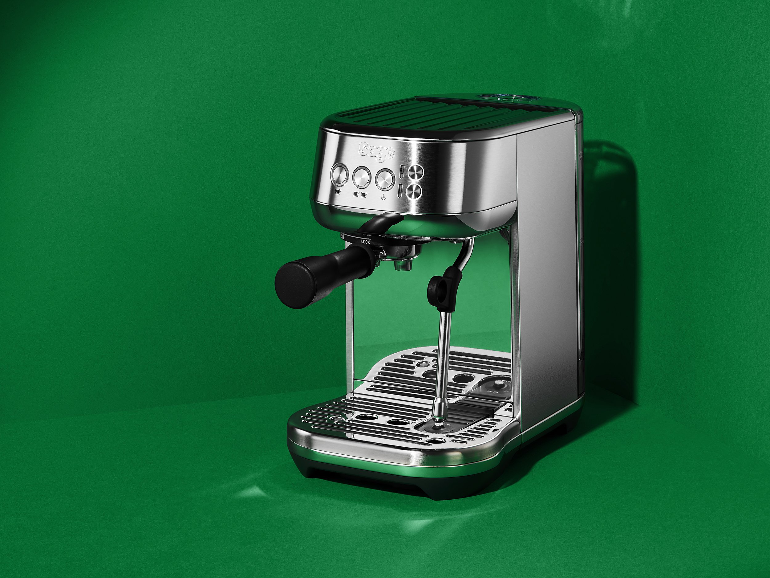 Pact coffee machine - creative product packshot photographer Simon Lyle Ritchie
