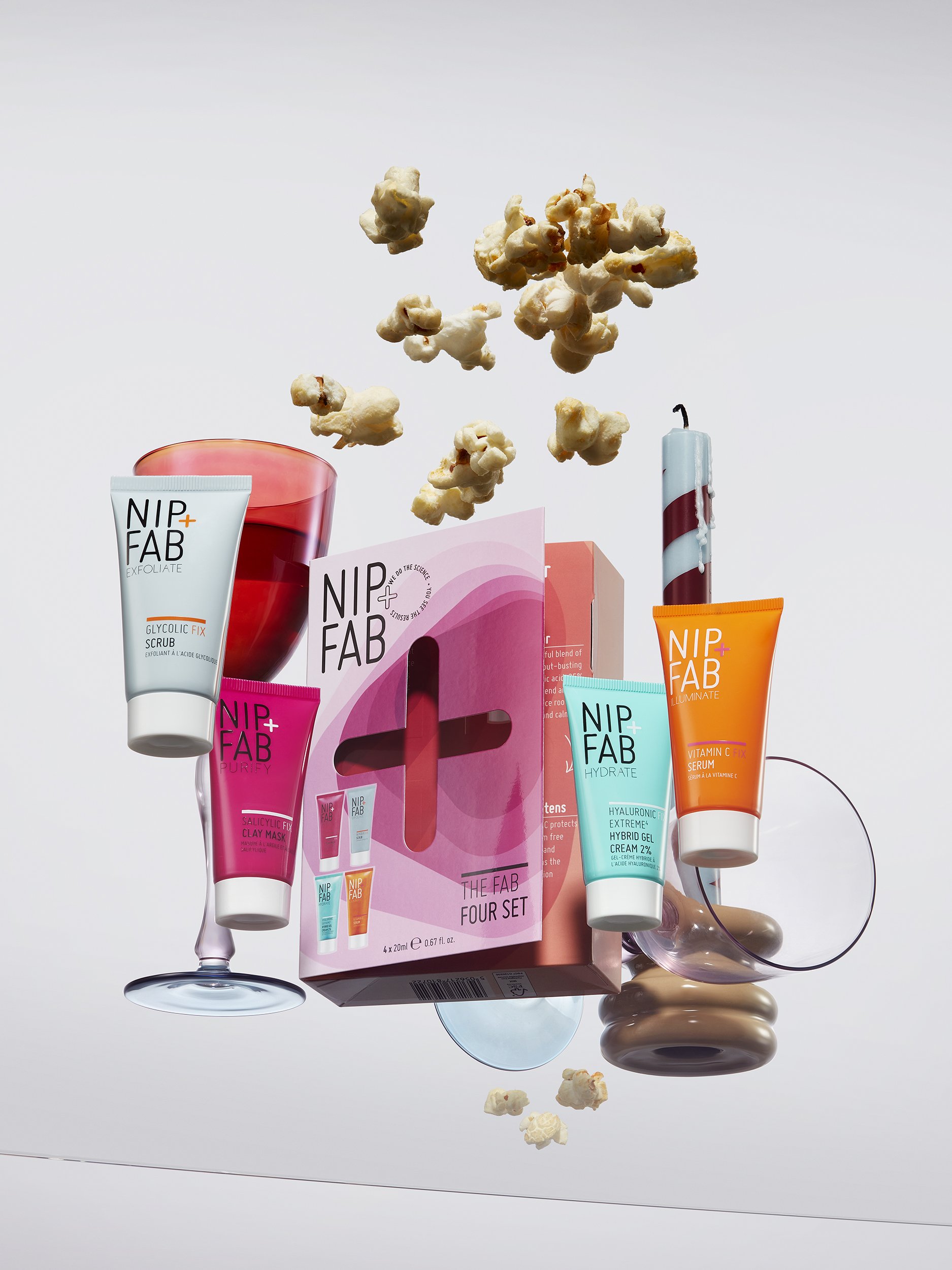 Nip + Fab gift set - creative product photographer Simon Lyle Ritchie