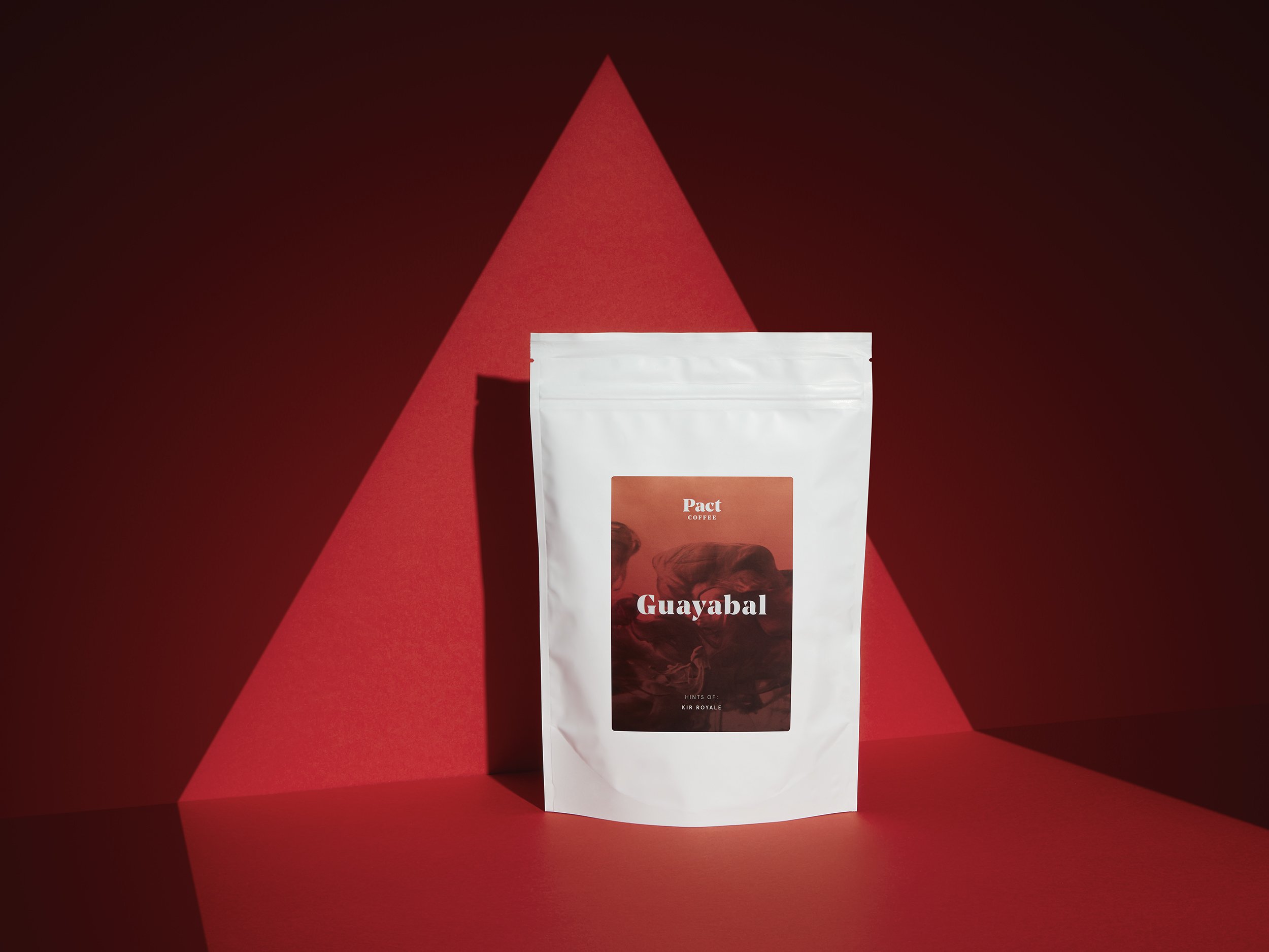 Pact Coffee Guayabal - Still life photography by product photographer Simon Lyle Ritchie