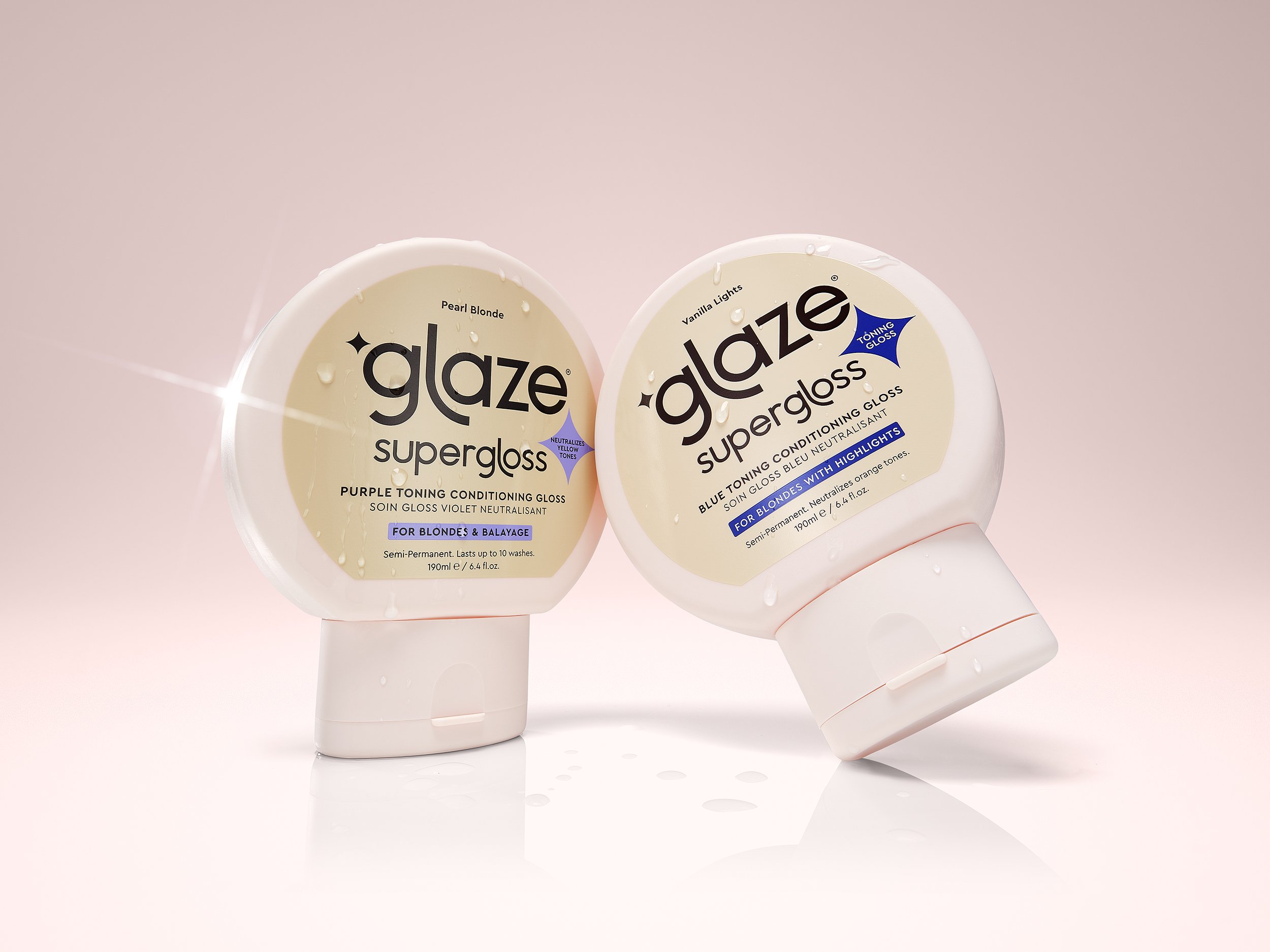Glaze Supergloss campaign imagery by advertising photographer Simon Lyle Photography 