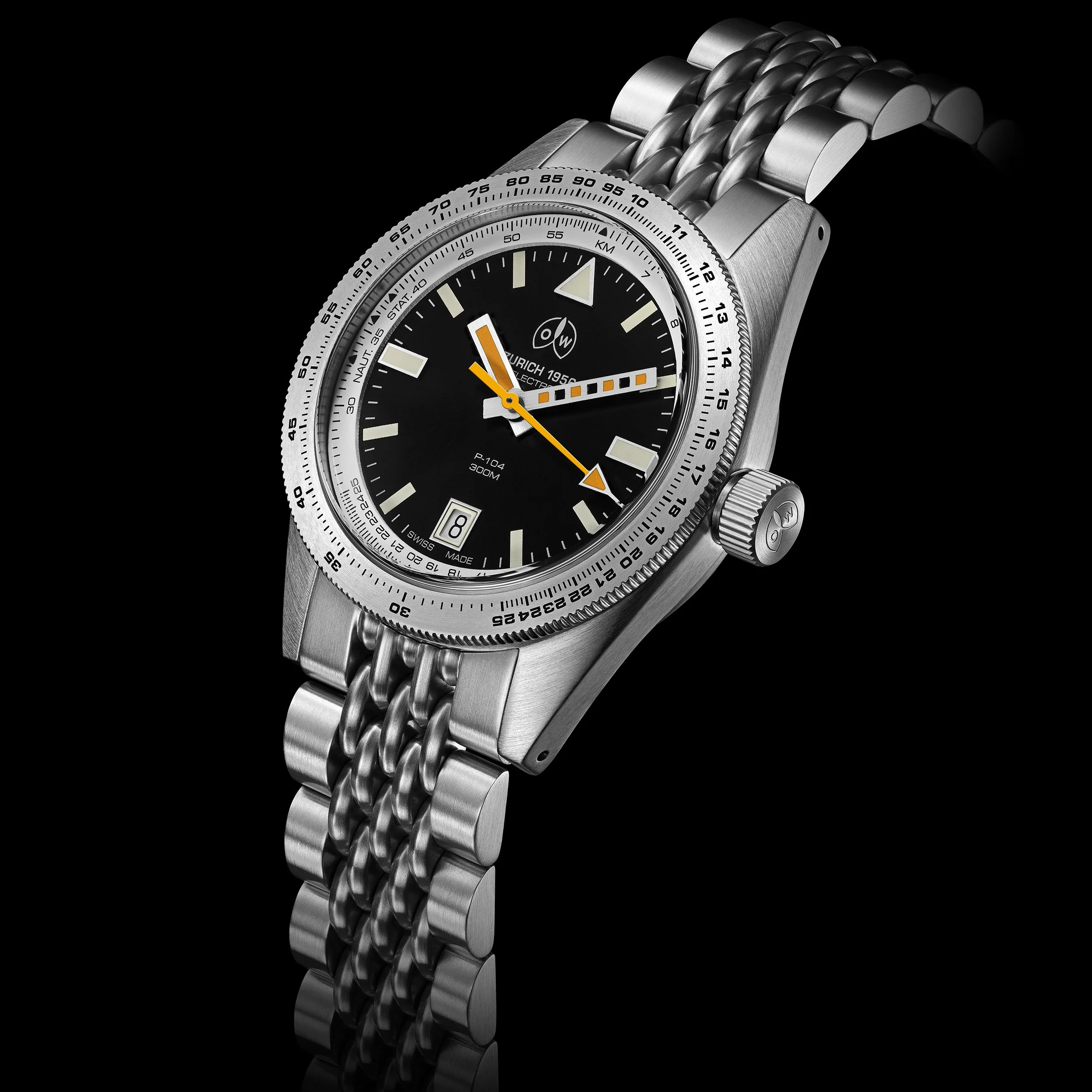 Ollech &amp; Wajs P-104 SELECTRON - Image by Simon Lyle a London based watch photographer
