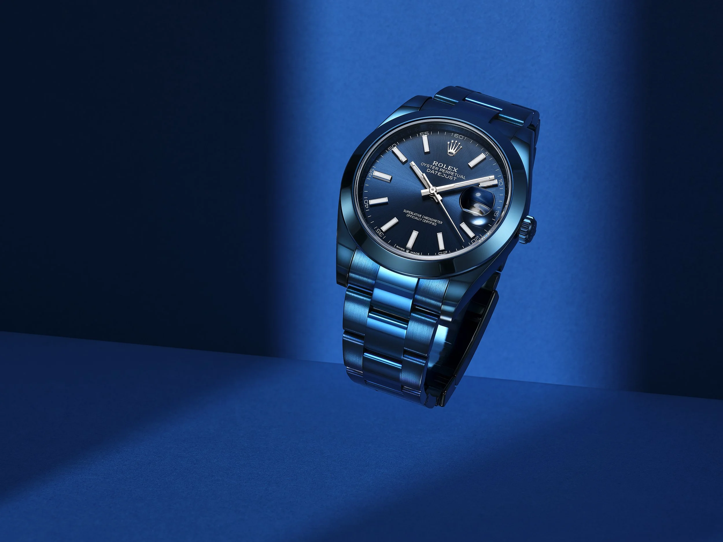Bespoke Rolex Oyster Perpetual Datejust- watch photography by Simon Lyle Ritchie