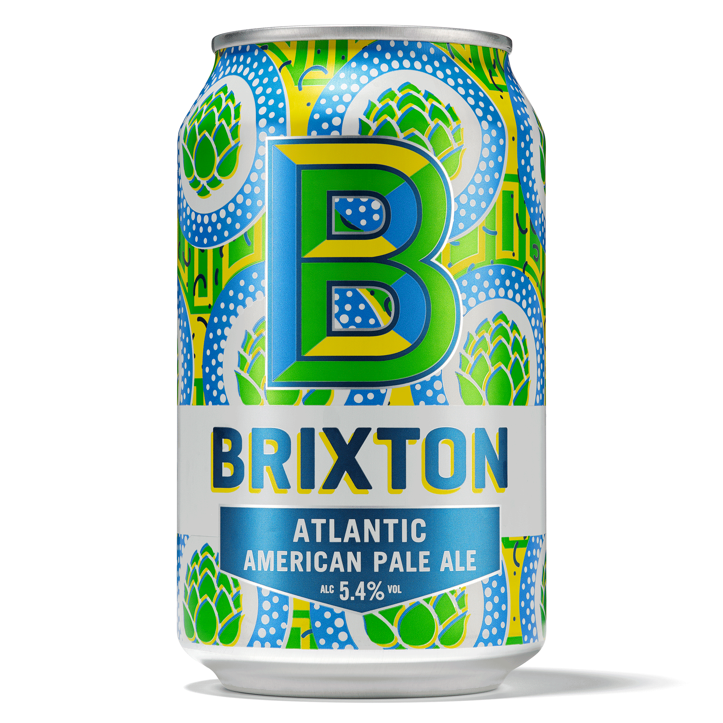 Brixton Brewery beer cans photographed by pack shot photographer Simon Lyle Photography LTD