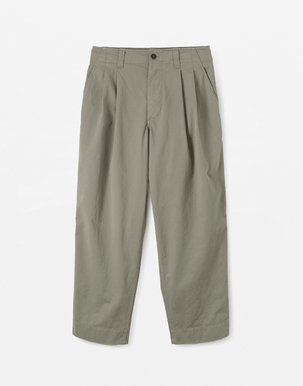 パンツ 24SS MHL. COTTON UTILITY TWILL MHL. SUPERFINE COTTON TWILL TROUSERS 052BROWN〔メンズ〕 MHL.通販