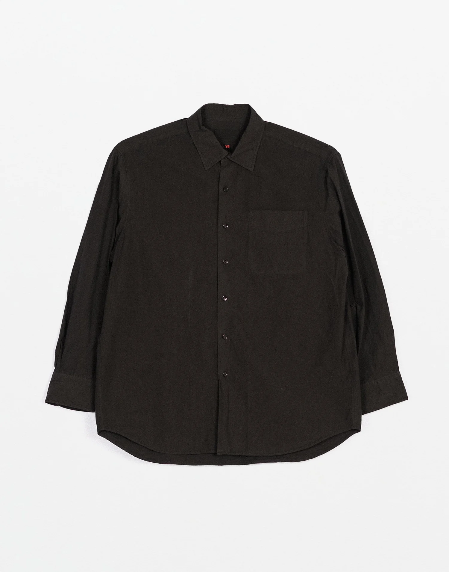 Yoko Sakamoto - Regular Collar Shirt (Black) — EQUIPMENT