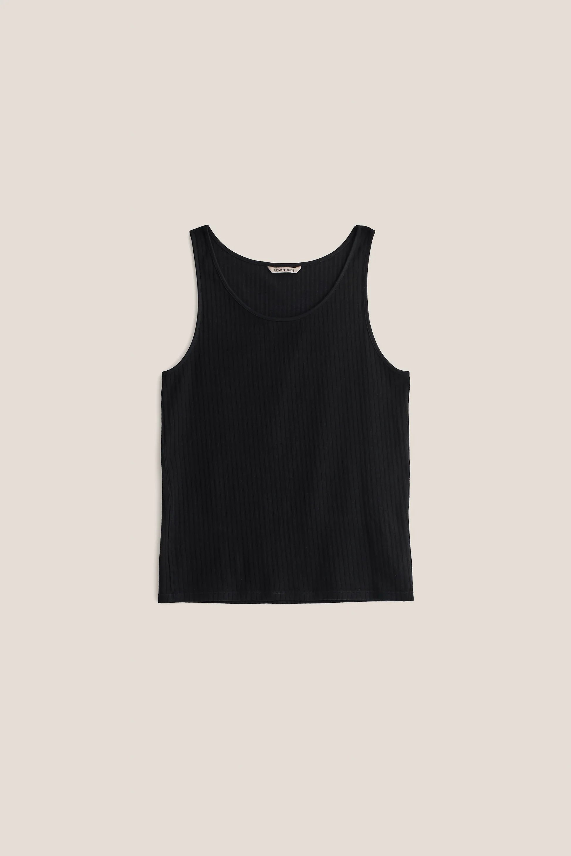 A Kind of Guise - TOMASO TANKTOP (BLACK AJOUR)