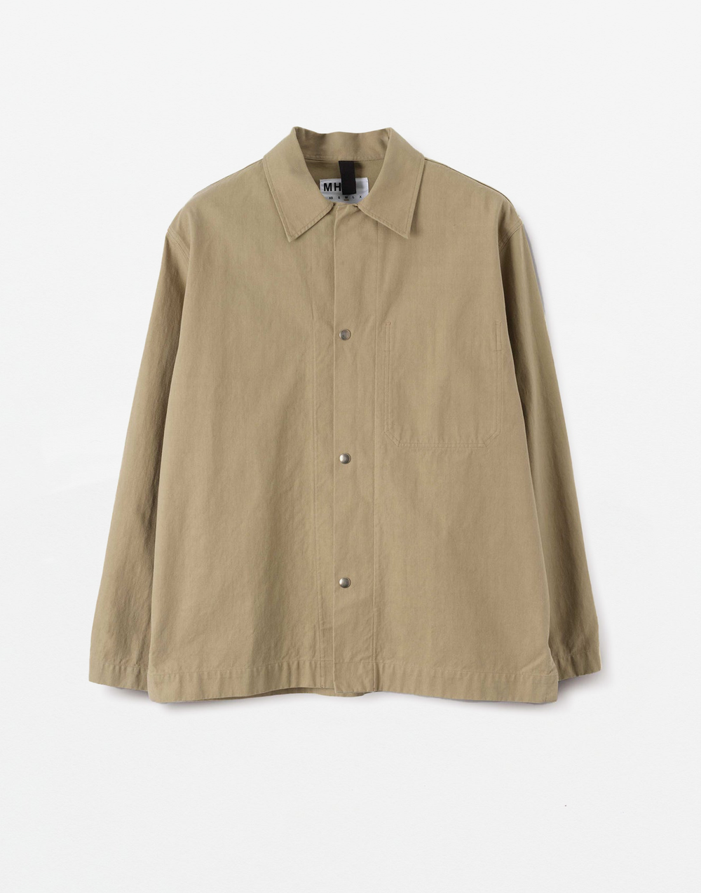 MHL. - CHORE SHIRT IRREGULAR COTTON DRILL (OAT) — EQUIPMENT