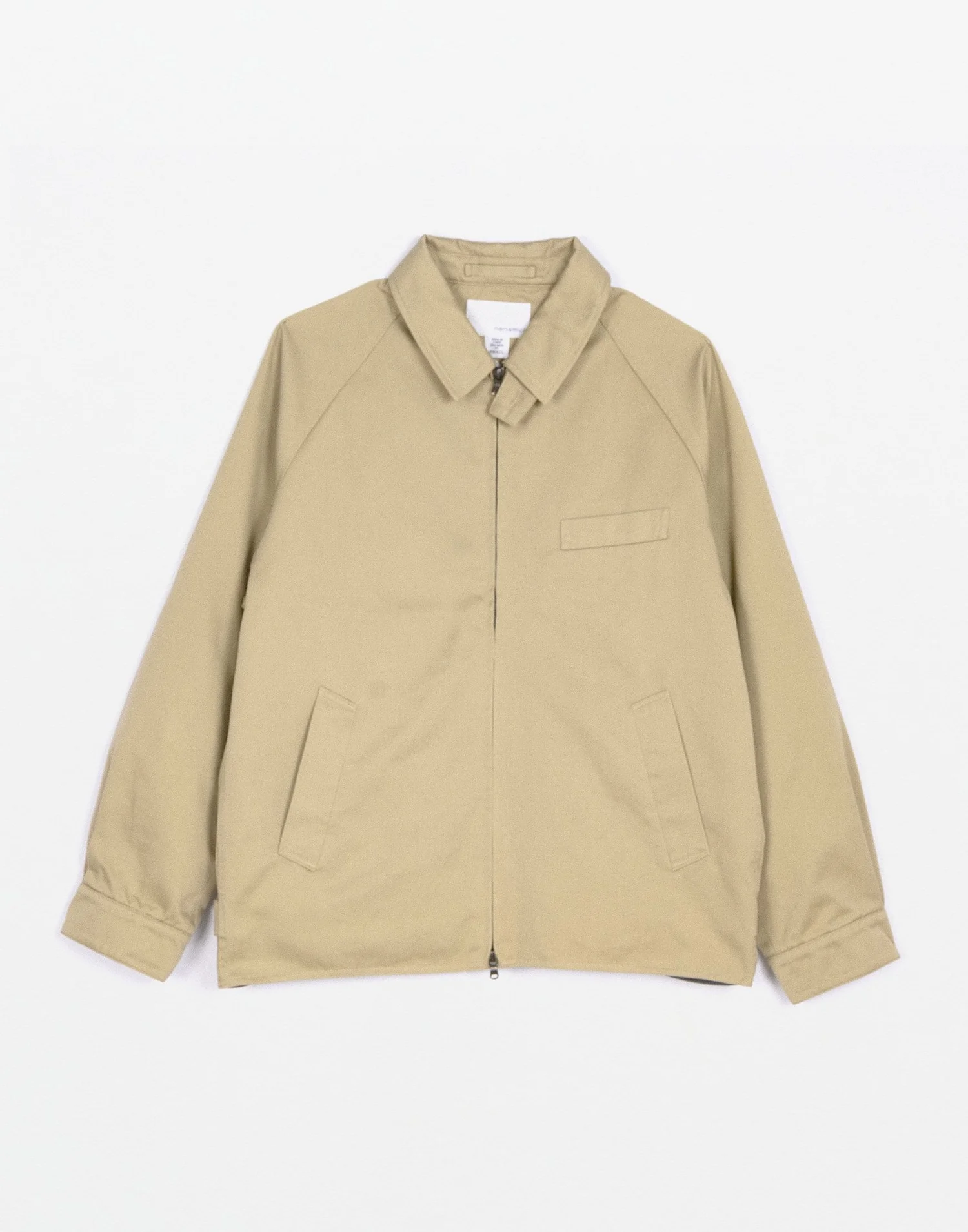 Nanamica - Windstopper Chino Crew Jacket (Khaki) — EQUIPMENT