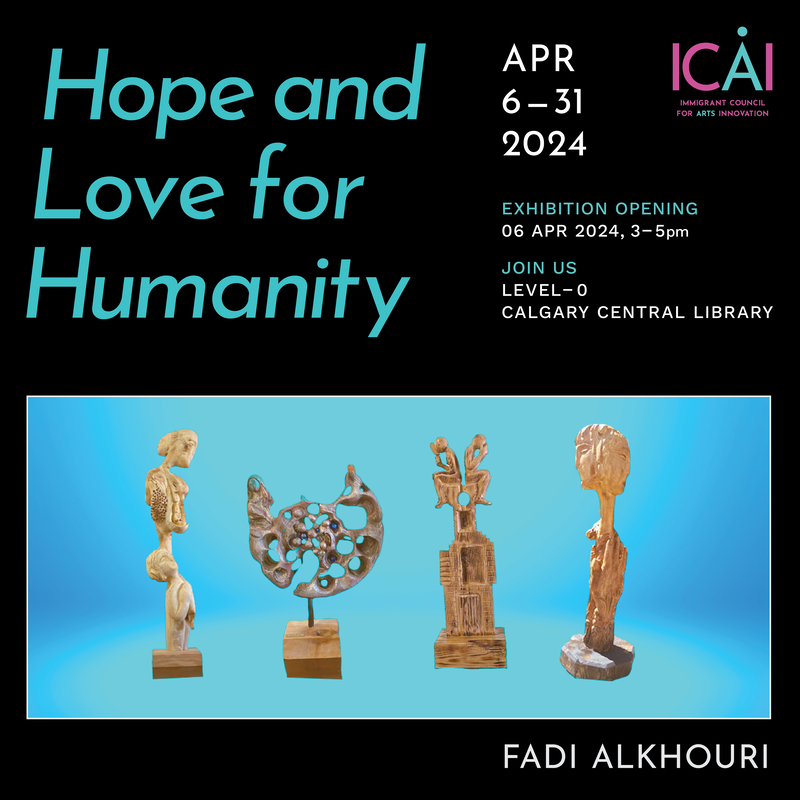 ICAI Exhibition: 'Hope and Love for Humanity' by Fadi Alkhouri — ICAI