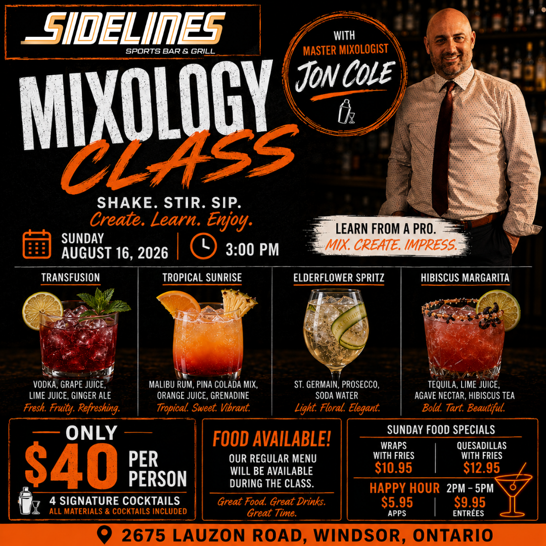 Mixology Class with Jon Cole