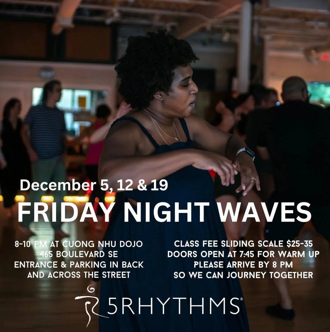 Staying with the sacred quiet of the season as nature slumbers, nights grow longer and darkness envelops. Lighting our fire within, warming bodies and hearts in movement, sweat and prayer we make a holy offering to the dance within and without on the