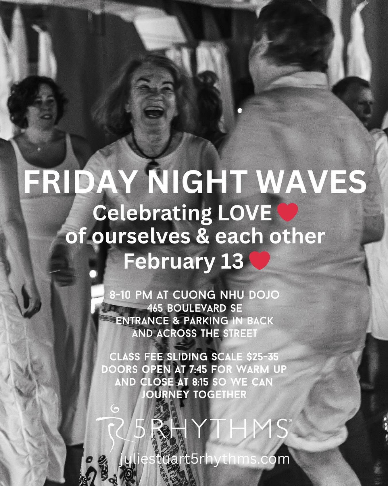 Let&rsquo;s light up the night with JOY
in a celebration of LOVE 💗

When everything feels like it&rsquo;s too much &amp; too hard, that&rsquo;s when we need to dance.

Dance until we breakthrough what&rsquo;s felt heavy and emerge into what&rsquo;s 