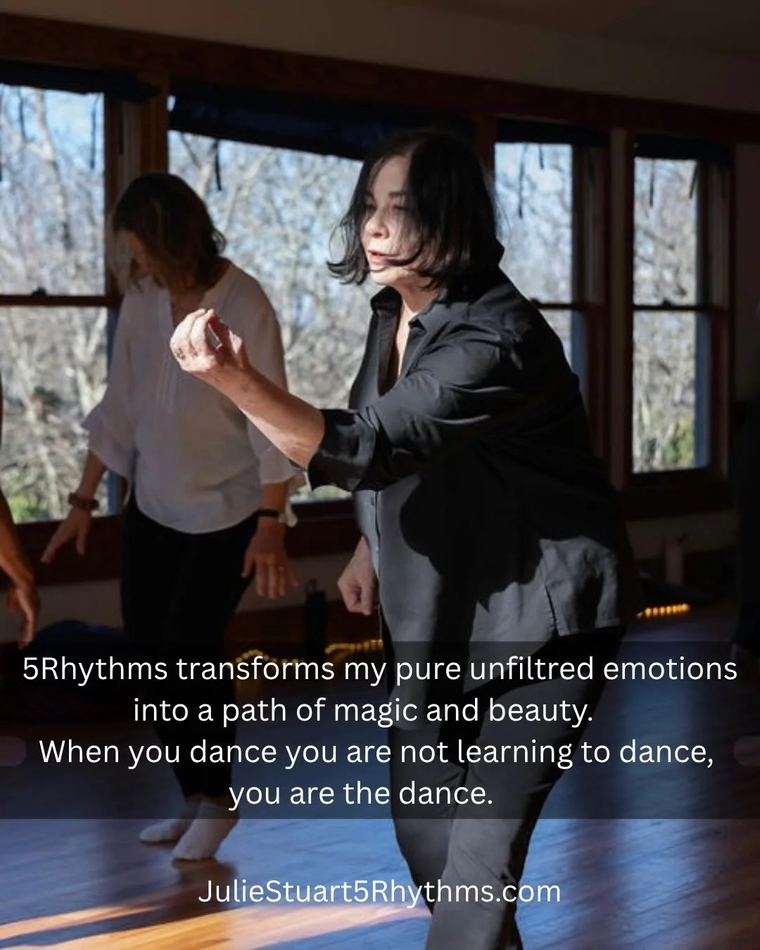WHY I DANCE | Stories from the floor 

I dance because I have a heartbeat.

I dance because it is the language my soul speaks when words fall short. 

Dancing puts me into the present where I can bring forth my past, present and future. 

Dancing is 