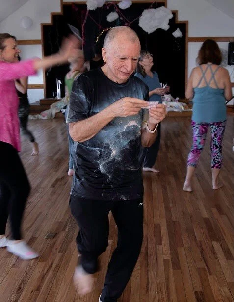 Why I dance | Stories from the floor 

5Rhythms dancing is a full range of music, emotions and energy, each journey familiar but ever evolving. Joy, sadness, unity. Dancing together.

I get to experience dancing to varying genres and energy levels, e