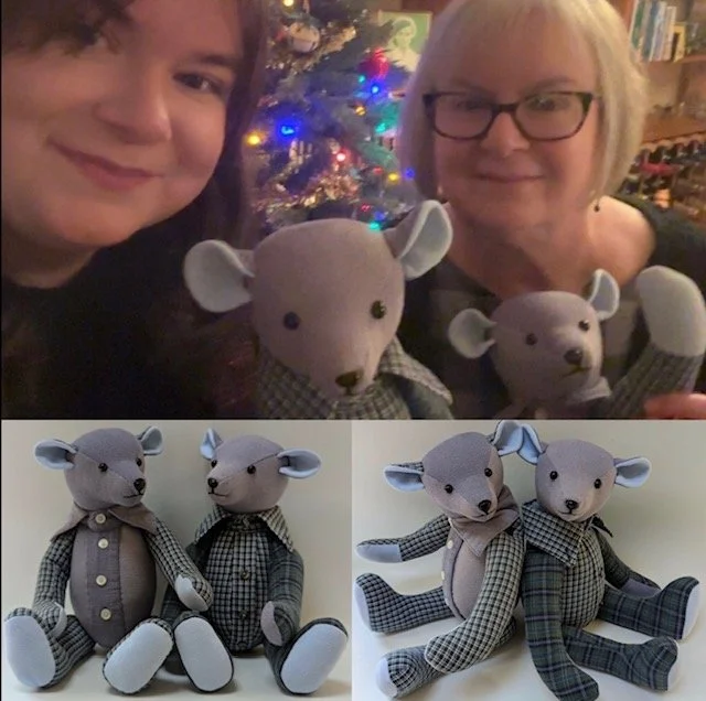 Oso received - blue check pair.jpeg