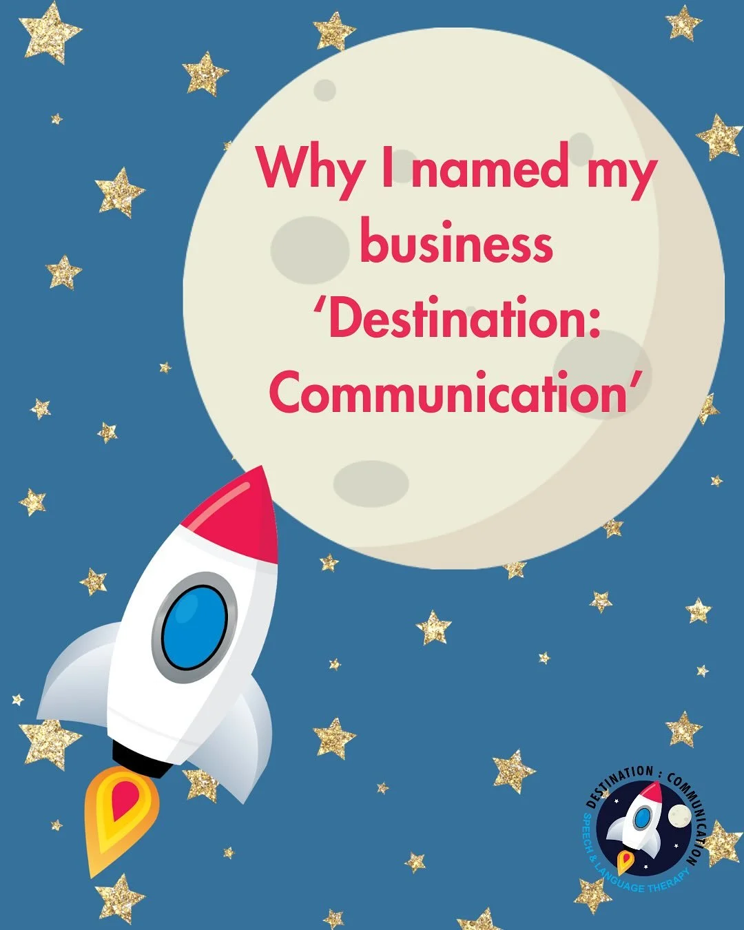 🚀 I&rsquo;m often asked why I chose the name Destination: Communication.

🌟 It reflects how I see therapy: not as a race toward &ldquo;normal&rdquo;, but as support for each child&rsquo;s individual journey to communication.

🌙 There is no one pat