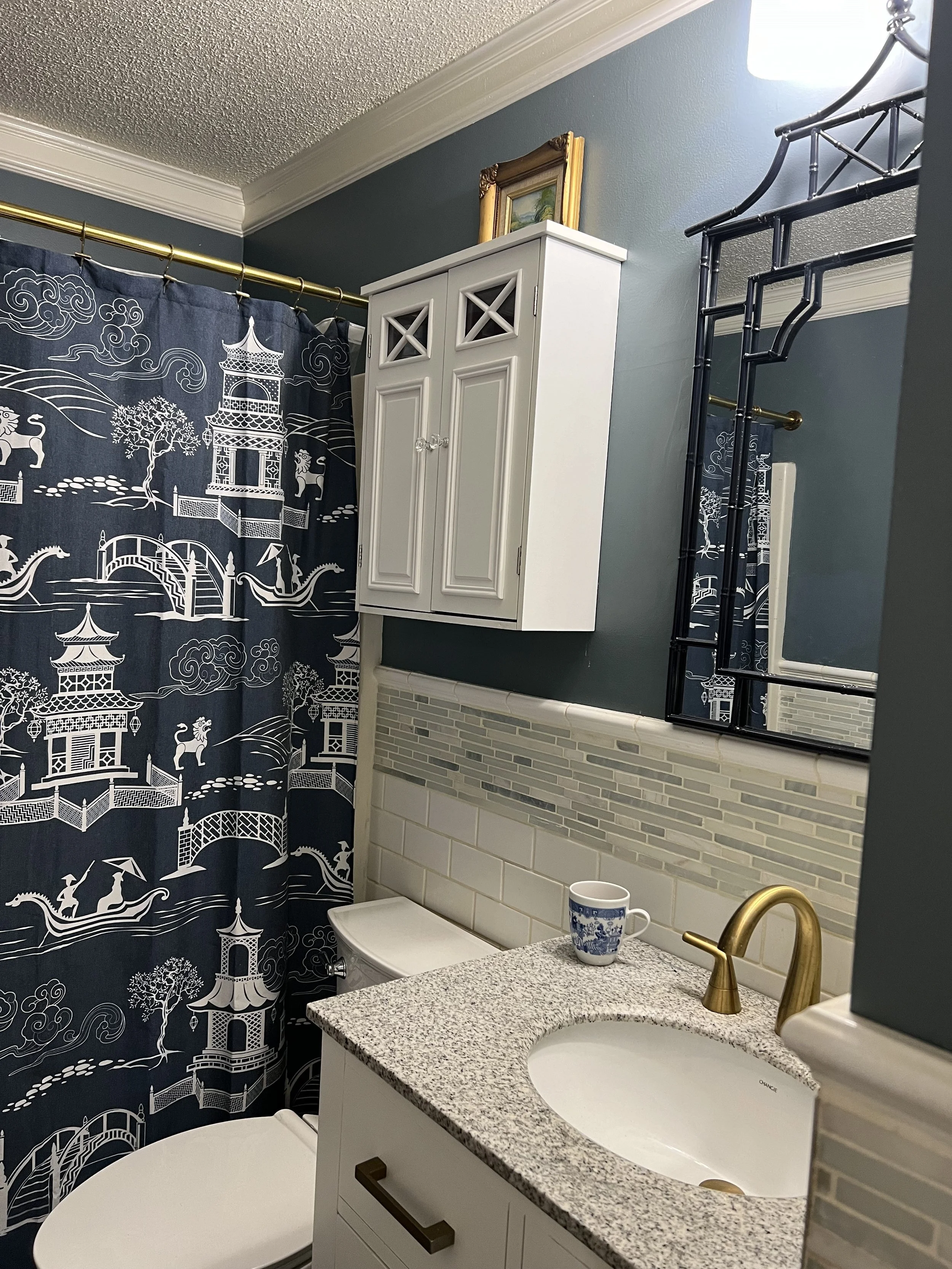 Chinoiserie Bath Update