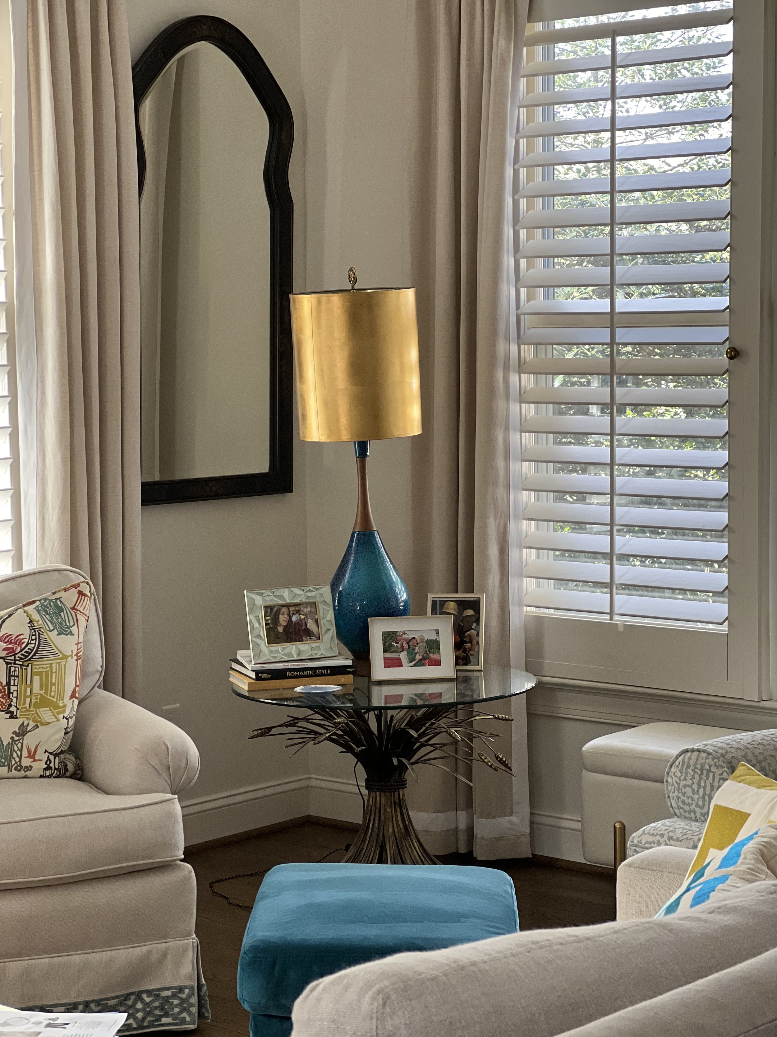 Living Room Reading Area