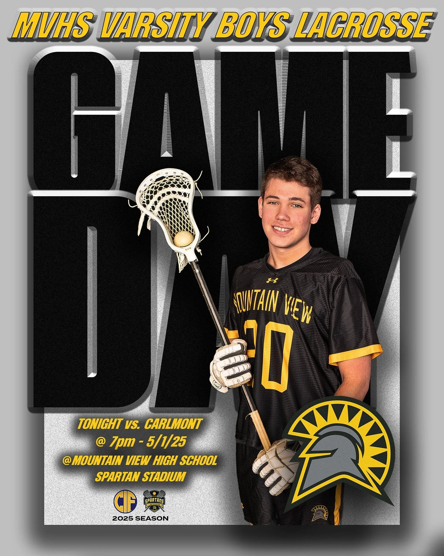 Get out there and support the MVHS Varsity Boys Lacrosse Team as they take on Carlmont. Only a few home games left.
GO SPARTANS!! #sportsportraits #westcottlighting #nikon #tamronamericas #SpartyUp #lacrosse