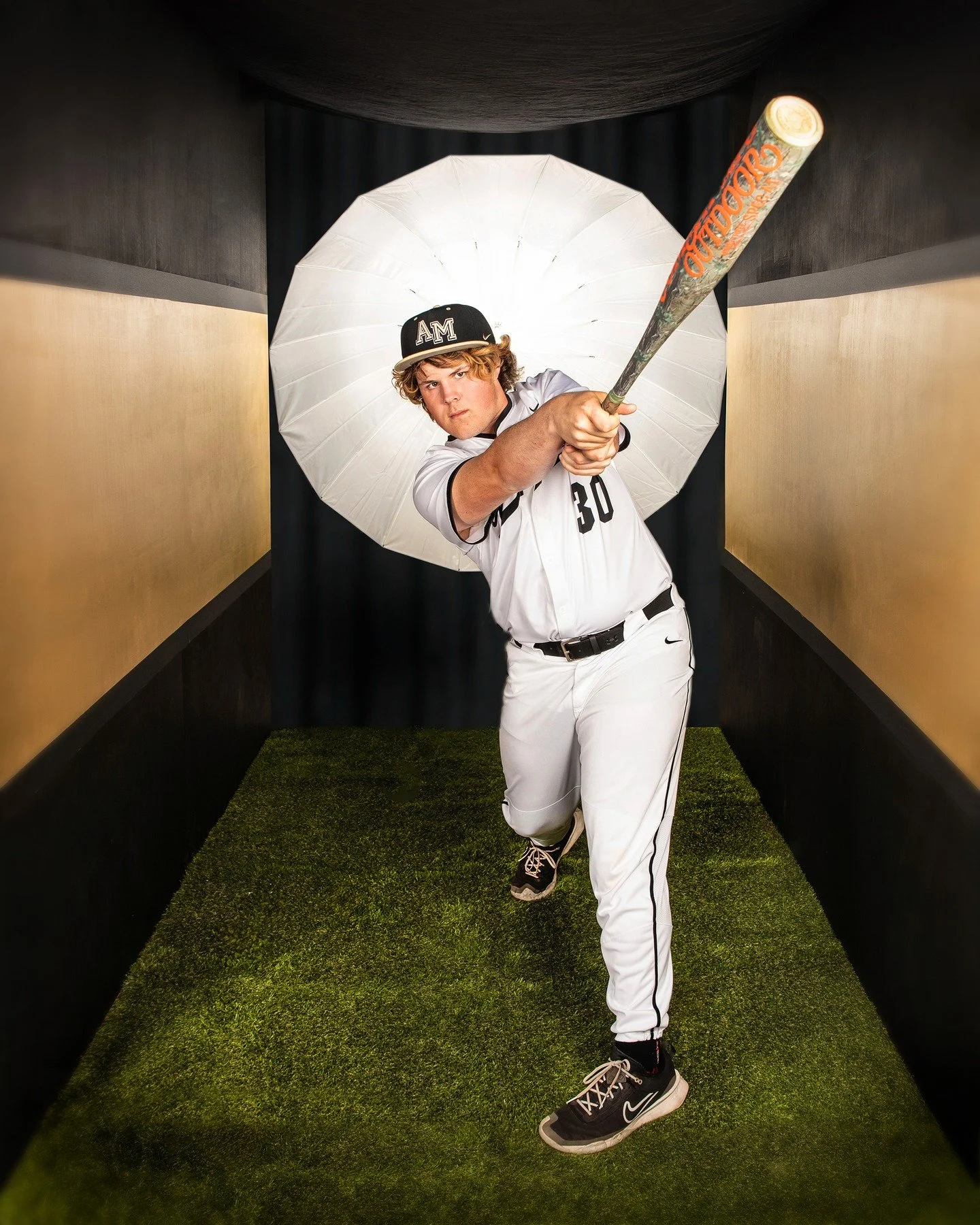 Time to try something new!! Archbishop Mitty Varsity Baseball Seniors were in the house!! Inspired by @jadaanddavid . Let's Gooooo! #sportsportraits #westcottlighting #nikon #tamronamericas #baseball