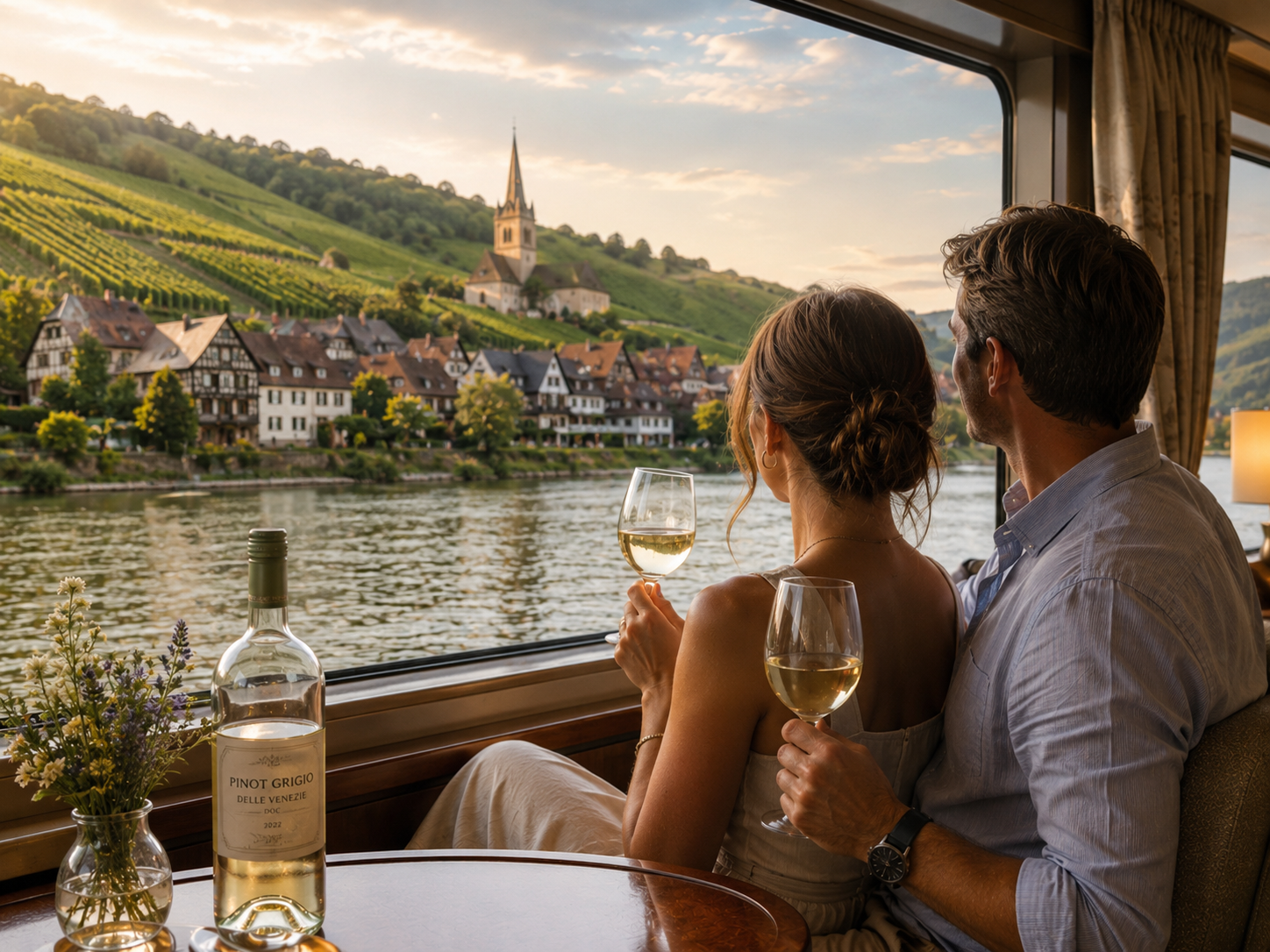 Jet-Set, Cruise, &amp; Sip: The Ultimate Pinot Grigio Voyages with Seabourn &amp; AmaWaterways