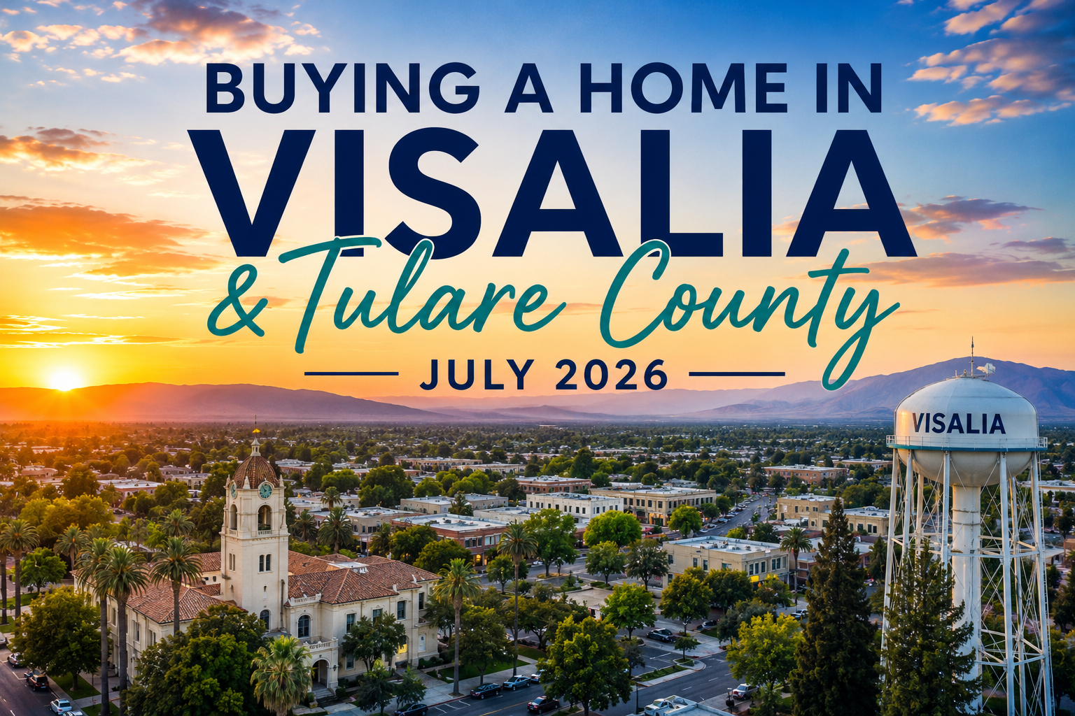 Buying a Home in Visalia and Tulare County in July 2026: Your Complete Local Home Buyer’s Guide