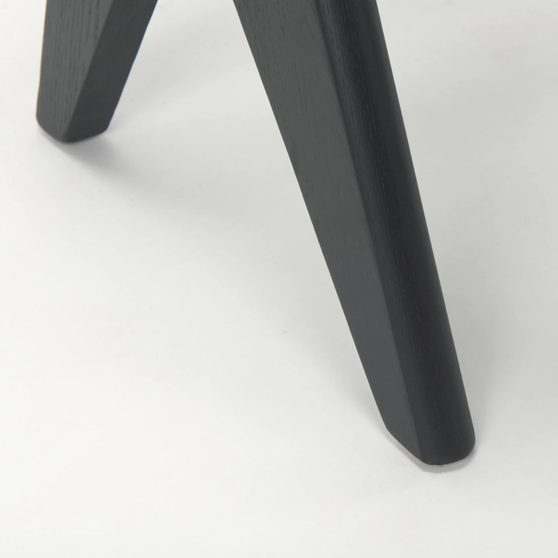 Black Wood Leg on Cane Top Bench.jpeg