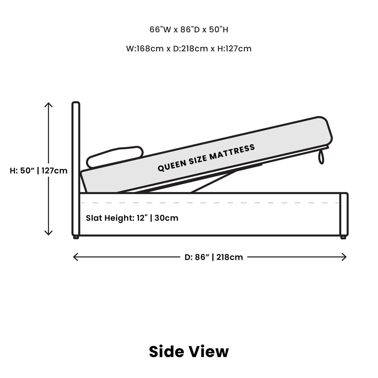 Justin Queen Storage Bed Tall - Cream - 04.jpeg