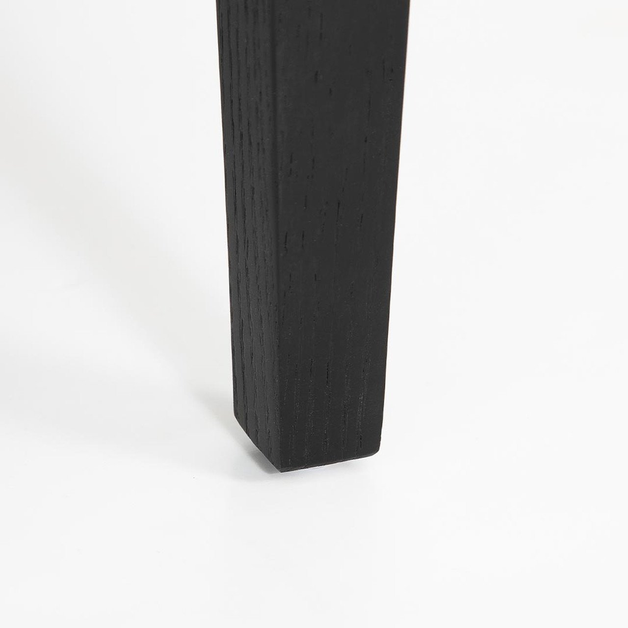 Black Wood Night Stand - One Drawer