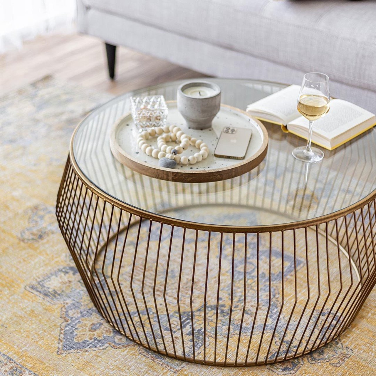 Cyclone Wire Coffee Table - Light Gold - 02.jpeg (Copy)