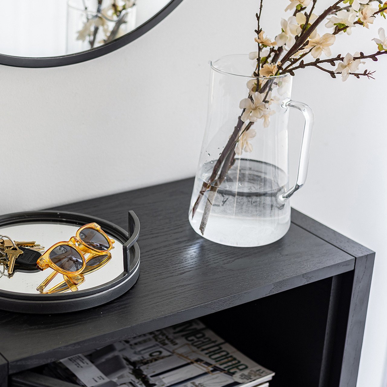 Irving 1 Door Sideboard - Black - 04.jpeg