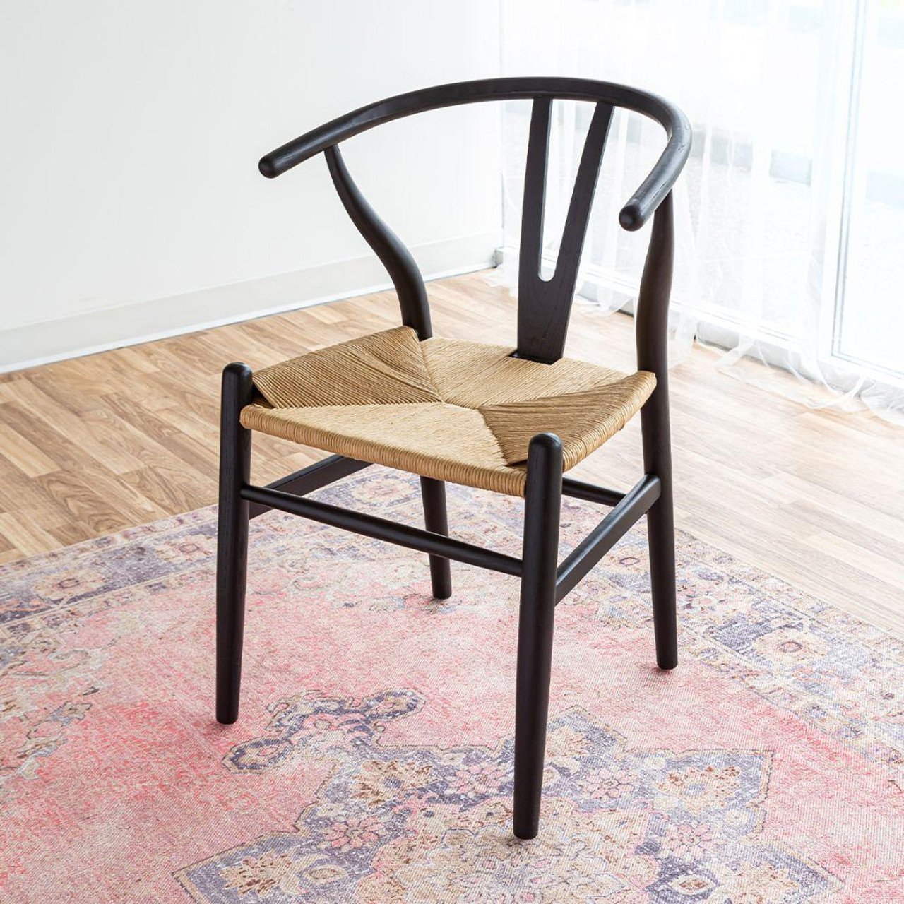 Frida Dining Chair - Black with Natural Seat - 03.jpeg