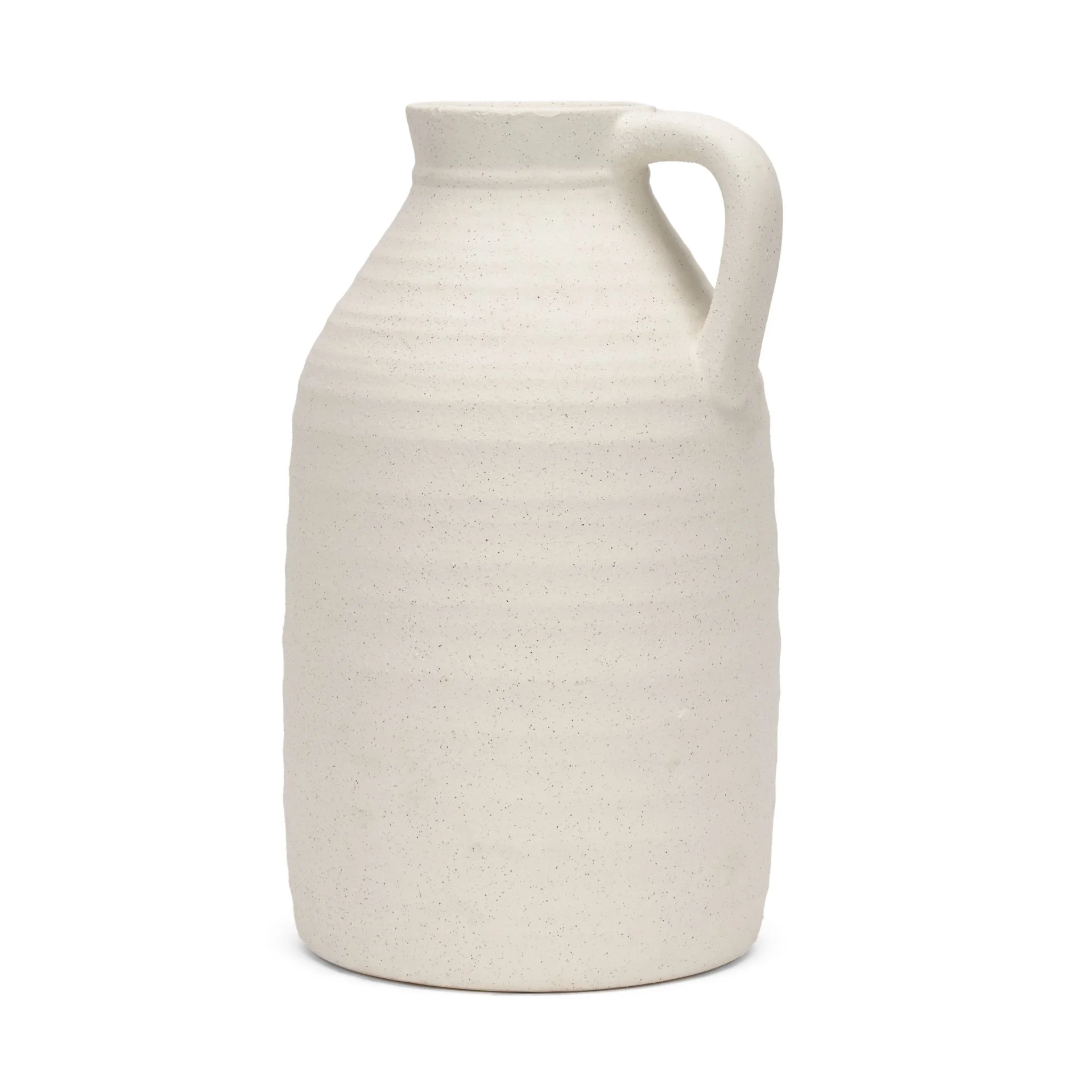 Large Textured Ceramic Carafe