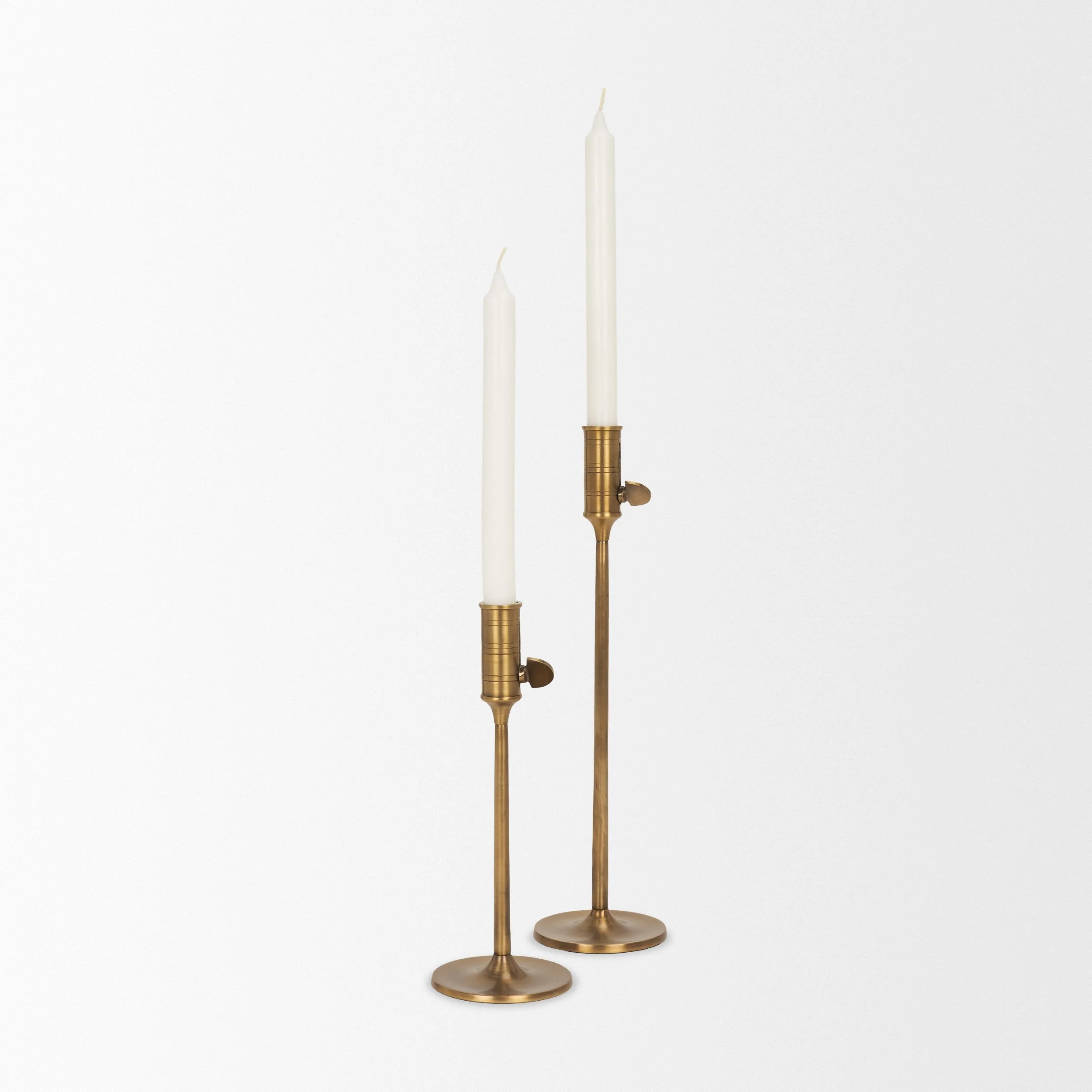 Solid Brass Adjustable Candle Holder - Set.jpeg