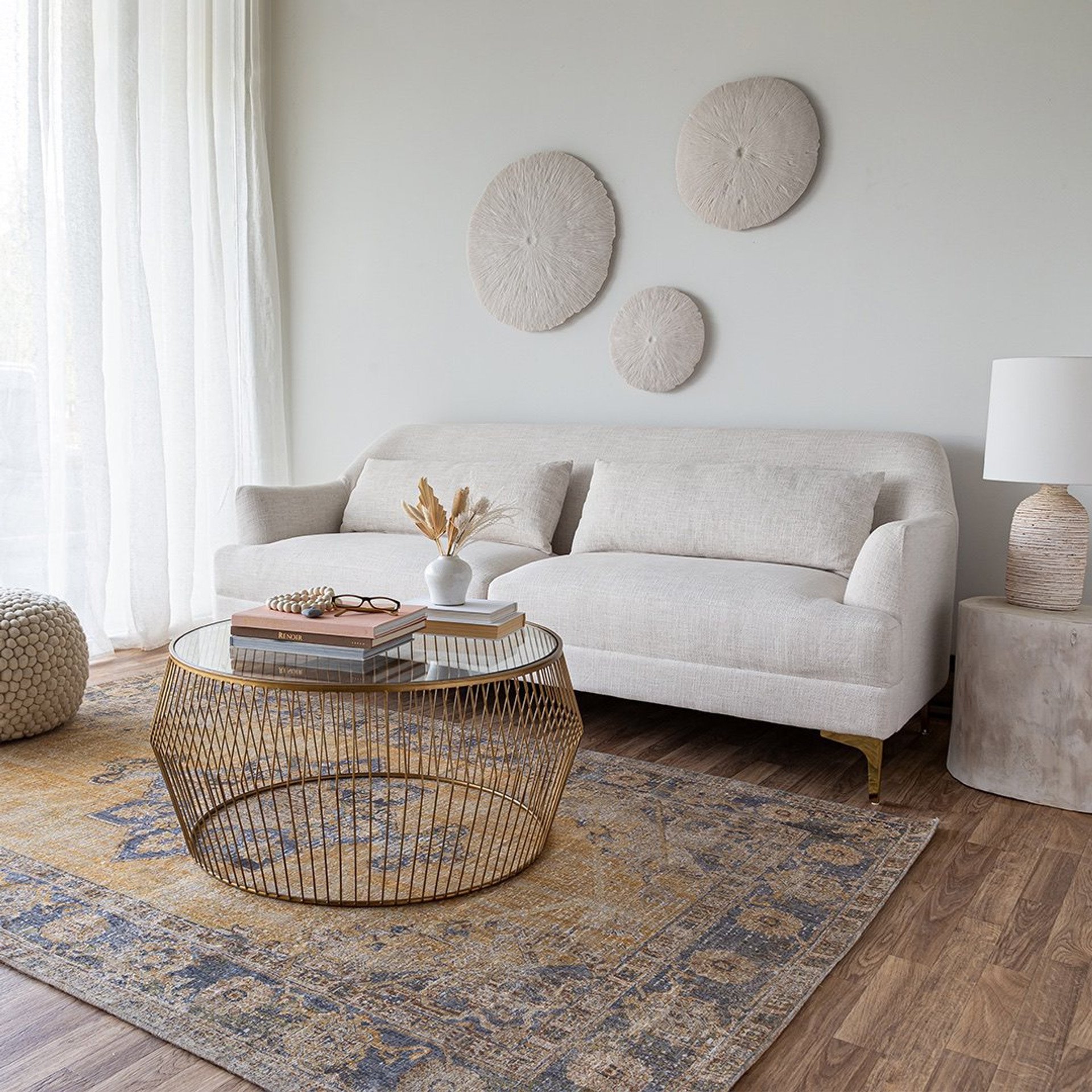 3 White Resign Sand Dollars Wall Decor - 02.jpeg