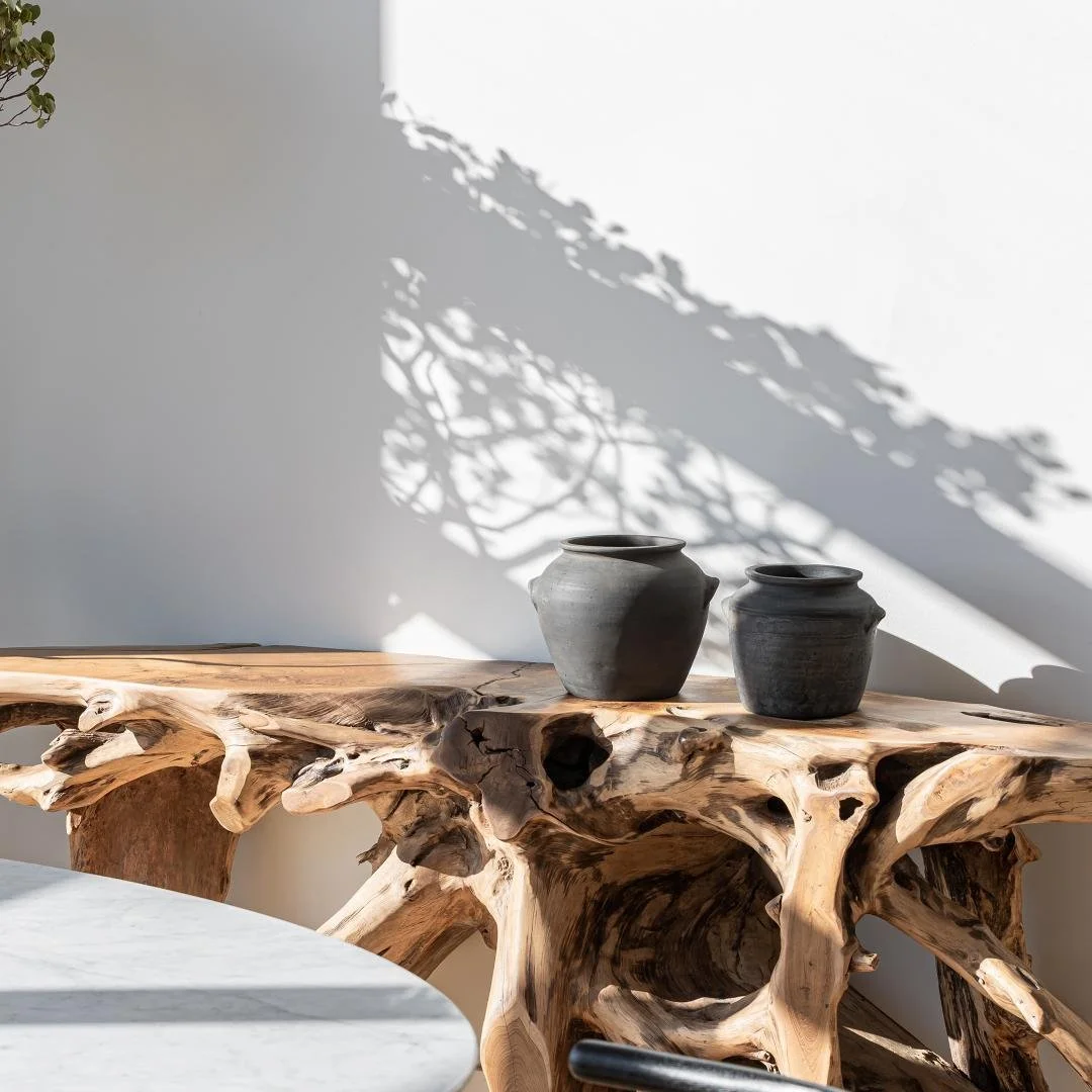 teak root table - soild wood console table .jpg