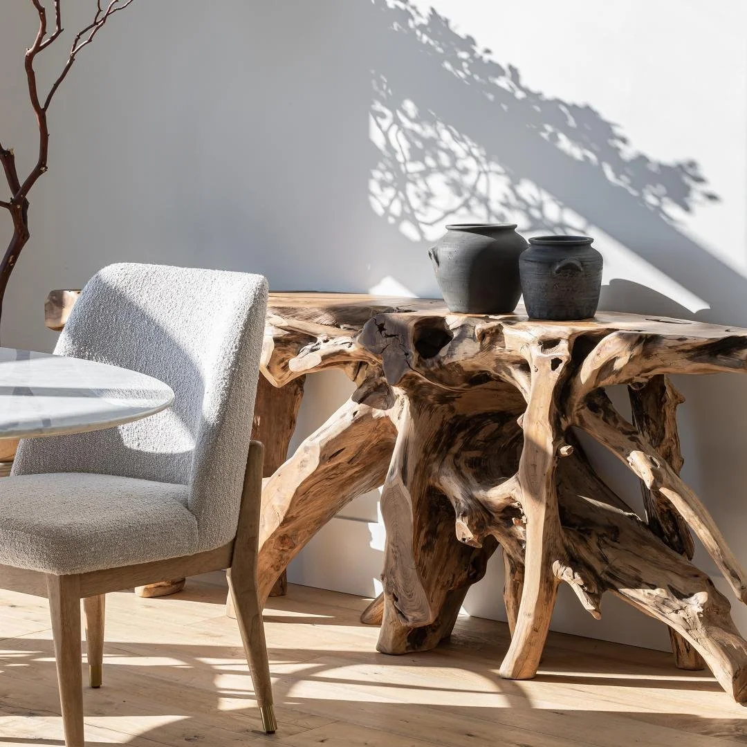 live edge teak root table - soild wood console table.jpg