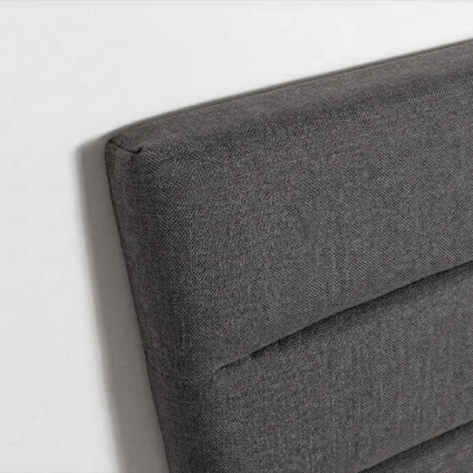 1 Double Bed in Dark Greige - Headboard Fabric Close Up.jpeg